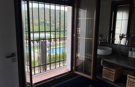 Casa rural acogedora con chimenea y vistas al atardecer - Foto 23