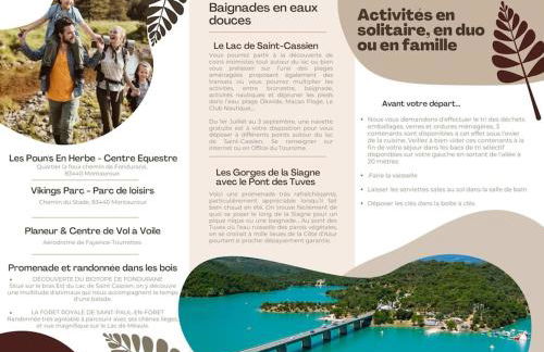 Appartement 65m2 à Callian, 2 Chambres, Parking Gratuit, Proche Lac et Cannes - Foto 23