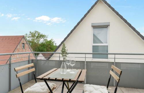 Design-Apartment - Küche - Balkon - Tiefgarage - Foto 5