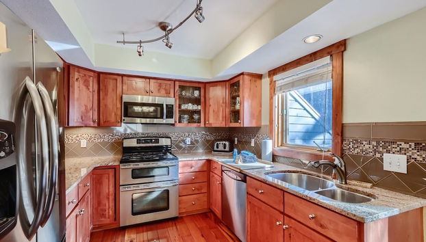 Family Friendly Retreat Short Walk to Lifts & Town - Foto 5, Cocina privada