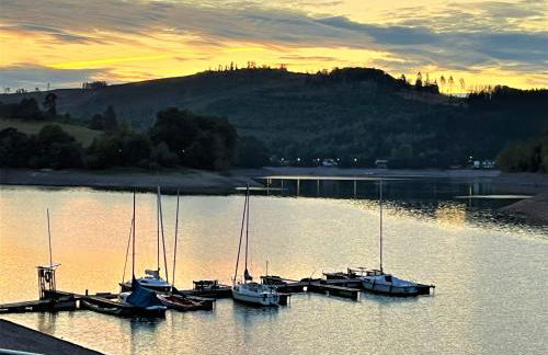 Ferienhaus direkt am Diemelsee-Heringhausen-Willingen-Toplage-Sauna-3 Schlafzimmer-2 Terrassen-109 qm-incl Wäsche - Foto 34