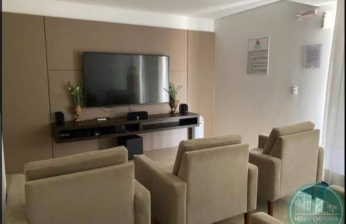 Apê estilo Resort c/ pé na areia e vista mar, próximo ao Beto Carrero - Foto 33