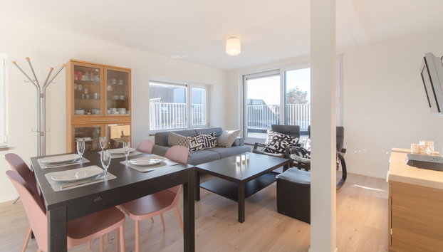 De Zeegloed duplex with parking - Foto 3, Kitchen / Dining Room