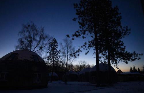 Kugelhaus Kugellager - Besonderer Rückzugsort in runder Bauweise - reduziert, ruhig und naturnah am Tollensesee - Foto 38