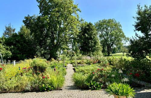 Ferienwohnung mit großzügiger Terrasse und Blick in die Natur - Foto 7