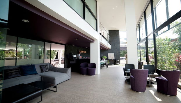 Sala de estar do lobby