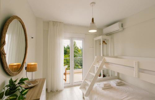 Sani Eclectic Family Villa, private garden - Foto 30