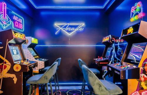 Sleeps 14 Pool Hot Tub Sauna Pickleball Arcade - Foto 40