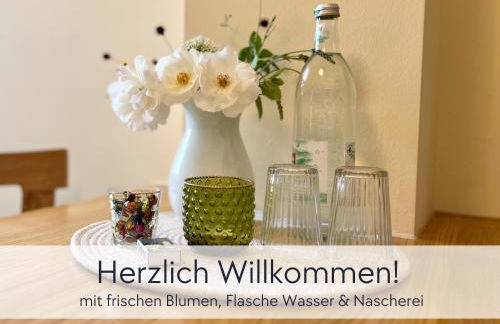 Amalias Burgwohnung - stilvolles Apartment mit Aufzug & Garten in der Hinterburg Schlitz - 2 Schlafzimmer, Parkplatz, Historisches Flair für Paare & Ruhesuchende - Foto 11