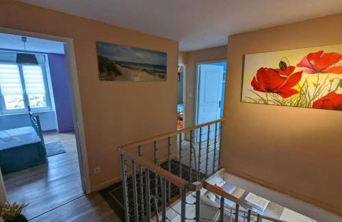 GITE PAMPHILIENNE VUE MONT SAINT MICHEL et CAMPAGNE NORMANDE - Foto 42