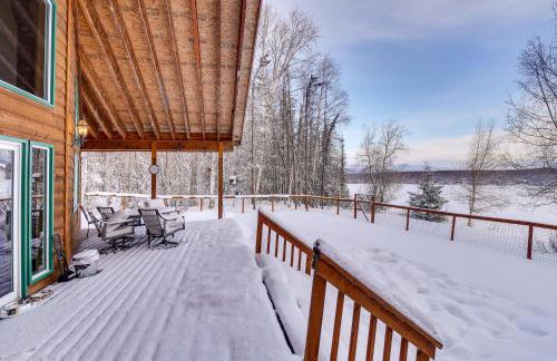 Wasilla Spruce Moose Cabin Lakefront and Hot Tub! - Foto 21