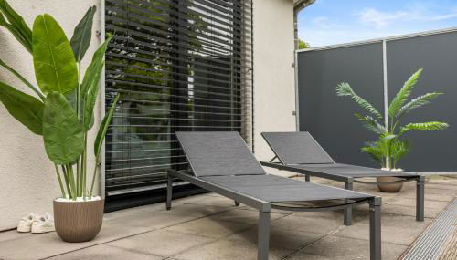 Penthouse Apartment - 10 min to Cologne & Parking - Foto 3, sunbed