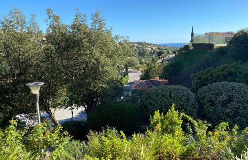 APPARTEMENT CLIMATISE - TERRASSE AVEC APERCU MER - GOLF DE ST TROPEZ - Foto 19
