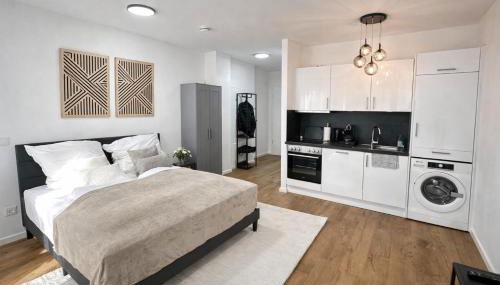 Homely! Design Studio Airport, Fair, Balcony, City! - Foto 1, stove, wardrobe