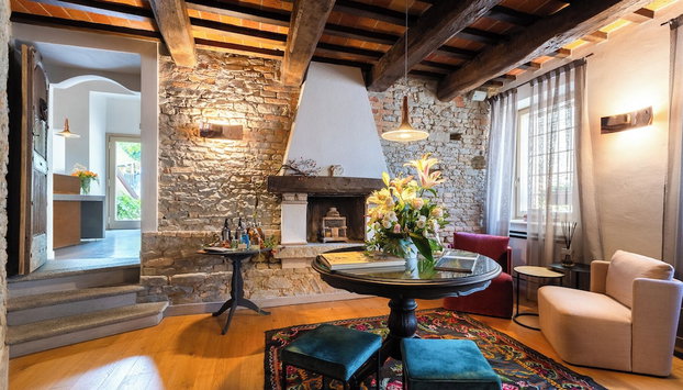 Relais Villa del Borgo - Foto 4, Salón en el vestíbulo