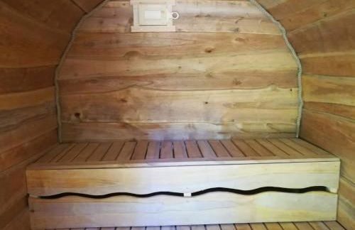 Holz-Ferienhaus Oberbrändi: Kachelofen, Sauna, WLAN, am Wald - Foto 57