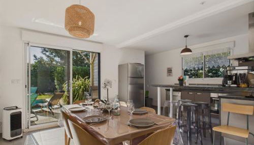 Piscine chauffée - 750m plage - 4 adultes - 4 enfants - Foto 3