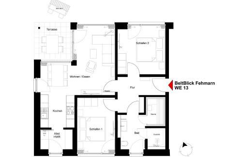 Hygge – Familienfreundliche Ferienwohnung mit Garten & Meerblick - Foto 31