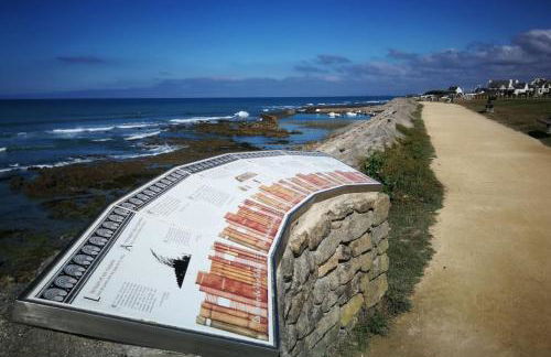 Tipoz'Immo - Le Grand Large 209 accès direct plage - vue mer - animaux bienvenus - wifi inclus - linge inclus - parking gratuit - grand balcon - Foto 12