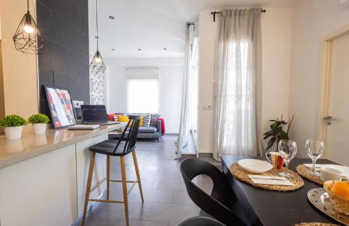 FLORIT FLATS - Stylish 2 Bedroom AC Wifi Terrace Attic in Valencia Center - Foto 4
