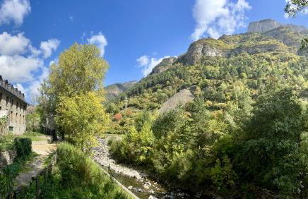 CALMFRANC ático abuhardillado con vistas al río y la montaña Avistamiento de ciervos en Canfranc Pueblo - Foto 63