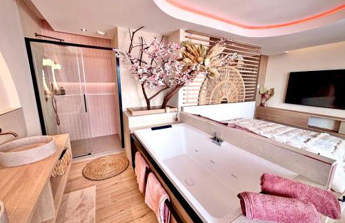 Blossom Suite-Hyper centre Jacuzzi Balcon clim - Foto 9