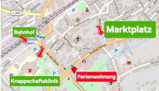 Ferienwohnung 90 m2 in Sulzbach 2 Minuten Fußweg zum Krankenhaus - Foto 2