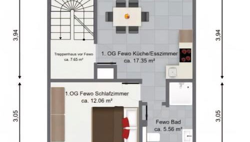 Ferienwohnung Dreblow - Foto 2