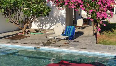 Villa Frangipani with large private pool, Rhodes - Foto 1, Garden, sunbed, Garden view