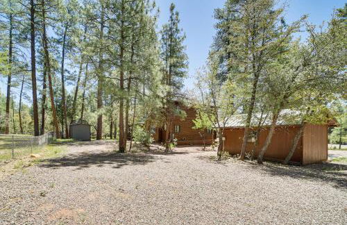 Covered Deck, Private Acreage Log Cabin in Pine - Foto 30