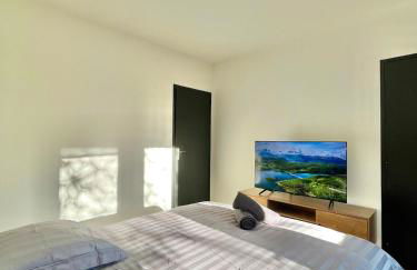 Maison La Clairière - Jardin et parking - 10 pers - 4 chambres - 15 min de Lyon - Foto 37