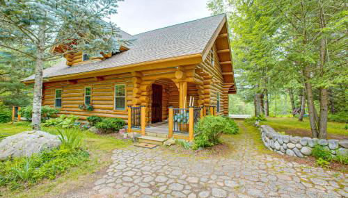 Handcrafted Log Home on River Near Crystal Mtn - Foto 2