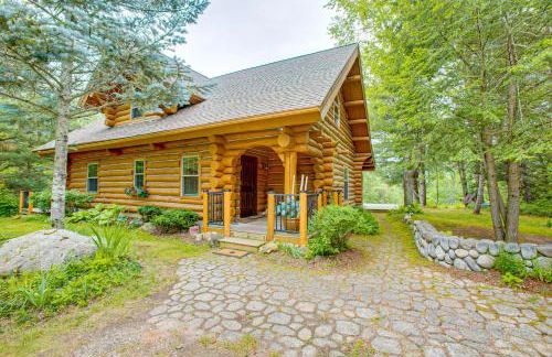 Handcrafted Log Home on River Near Crystal Mtn - Foto 2