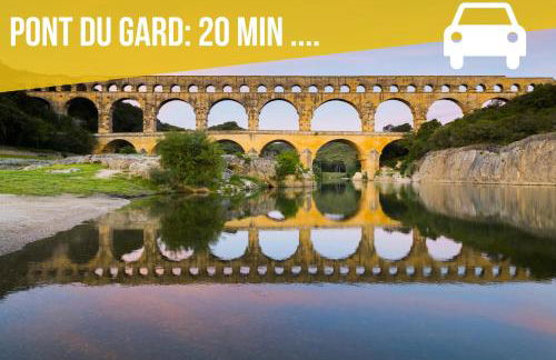 Ulysse, Appartement Spacieux au Centre Historique d'Uzès en rez-de-chaussée avec extérieur, proche parking des Marroniers - Foto 22