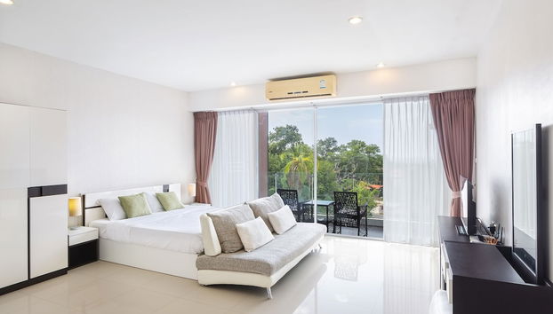 Studio in Chic Condo in Karon A510 - Foto 4, Habitación