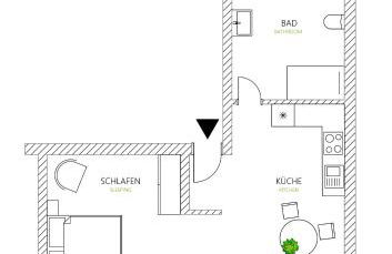 Glück Auf Appartements Kaiserstraße Mülheim - Foto 15