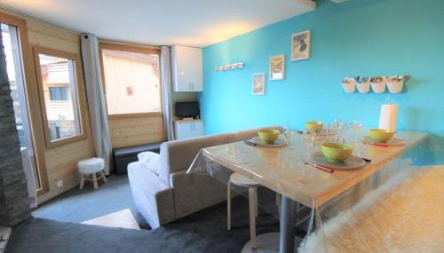 Studio cabine vue montagne au pied des pistes & commerces - Foto 3