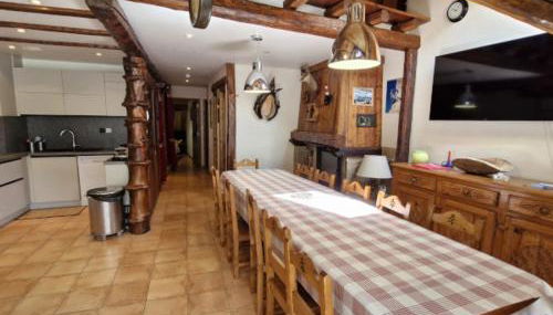 Chalet 11 pers, 5 ch, pied des pistes, balcon, parking, Wi-Fi, cheminée, Serre Chevalier - FR-1-762-27 - Foto 4