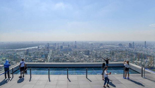 Mahanakhon SkyWalk Ticket - Foto 4, Enjoy 360-degree views of Bangkok