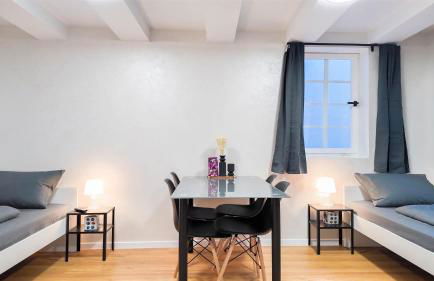 ALFA Stuttgart 2Z-Apartment 4 Betten SmartTV WLAN nahe Wasen Daimler l Bad & Küche l 2BR 4 beds kitchen bathroom - Foto 2