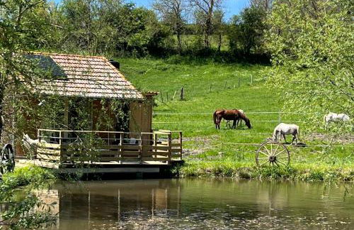 Cabane au bord d'un étang - Foto 1