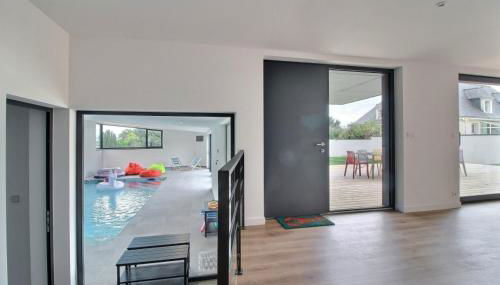 Villa Ty Koad 4 étoiles Piscine Intérieure 28C Plage et GR34 à 50m - Foto 5, Lobby or reception