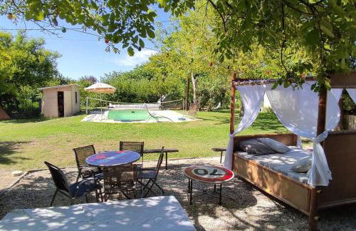 Le Mas des Cigales avec parc et grande piscine - Foto 6