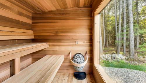 Hike, Ski and Explore Serene Danbury Cabin with Sauna - Foto 3