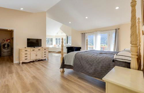 Game Room and Deck Modern Frazier Park Home! - Foto 15