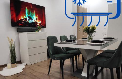 Przestronny Luksusowy Apartament, Klimatyzacja, Duży Parking, Zameldowanie 24h, 2 sypialnie, salon, kuchnia, pralnia, monitoring, 95mkw - Foto 31