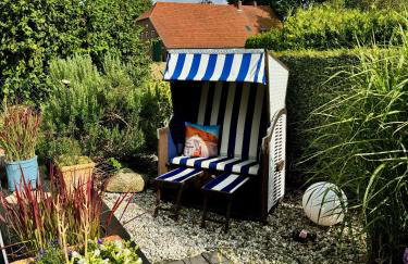 Nordsee Ferienhaus nahe Bensersiel Kamin Garten - Foto 17