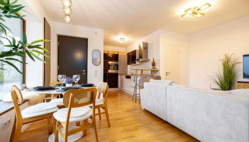 NaturOase, Moderne Architektur - Arbeitsplatz - Klimaanlage - Parkplatz - Waschmaschine - Photo 3, stove, pet friendly