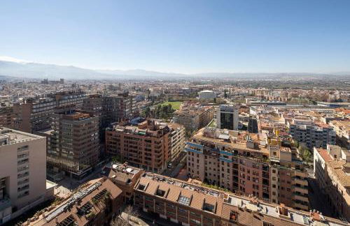 Atico Top Granada, Penthouse, 18-19th floor, City Centre, Views, Terrace, Free Parking - Foto 40
