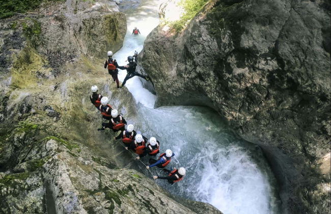 Canyoning nos Alpes suíços - Foto 4